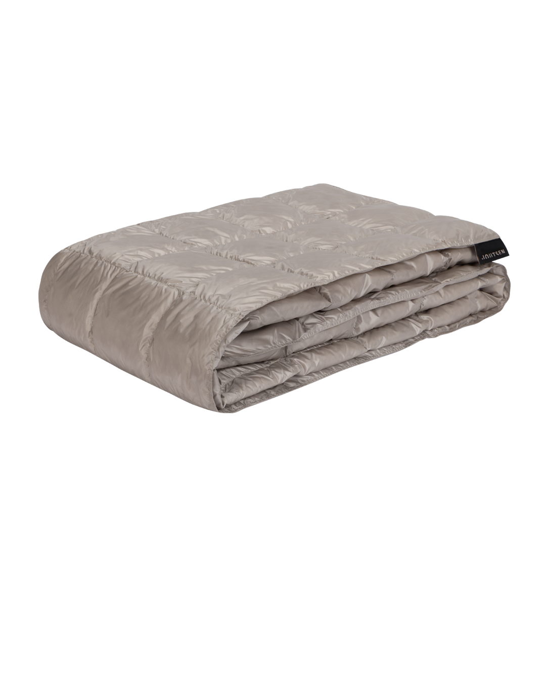 Folded light (color: Seashell) Kulkuri down blanket.
