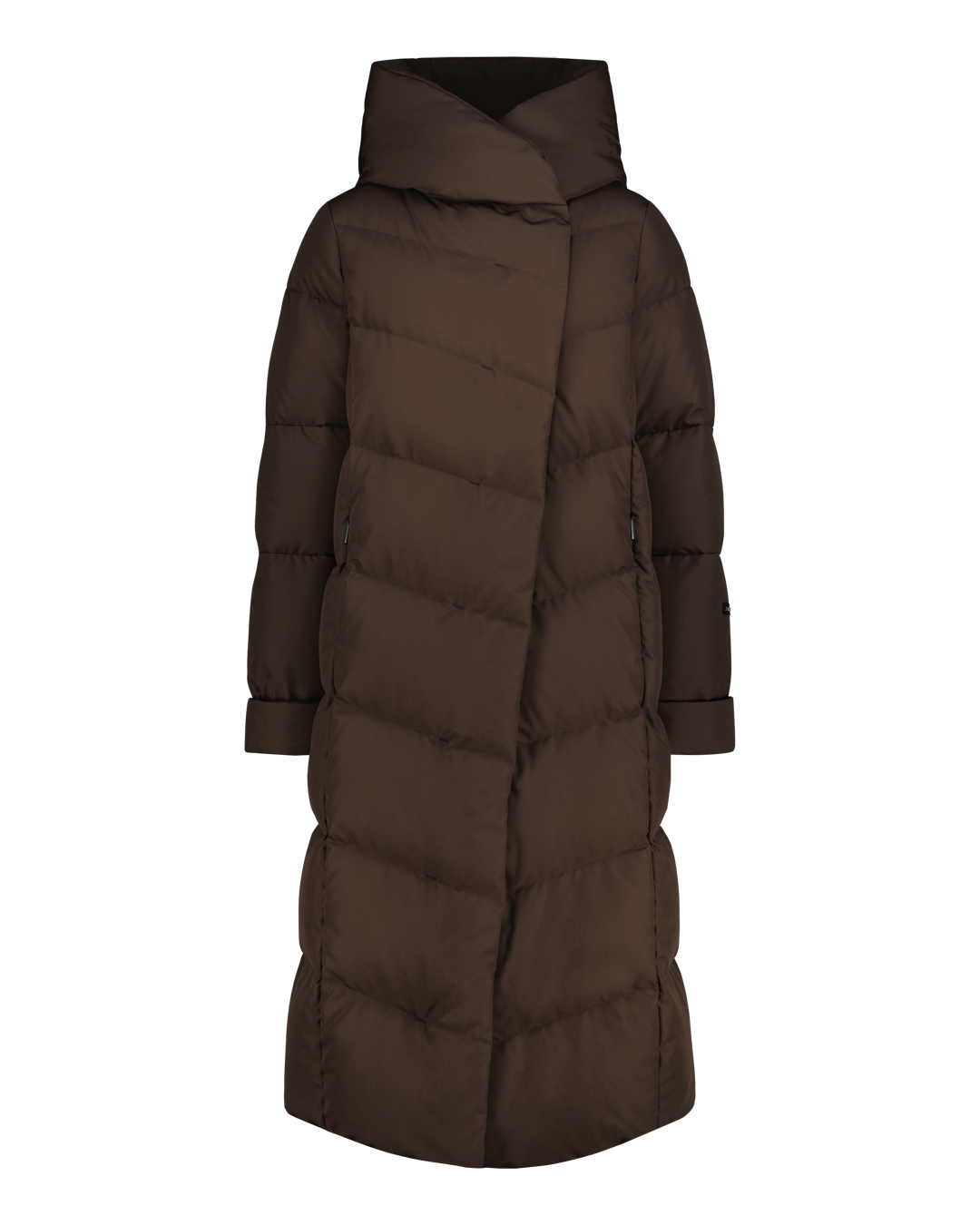Aino Down Coat Chestnut