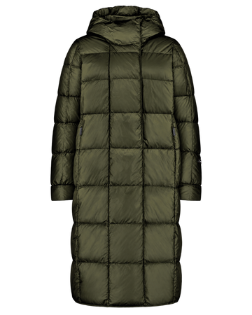 Essi Light Down Coat Moss Green