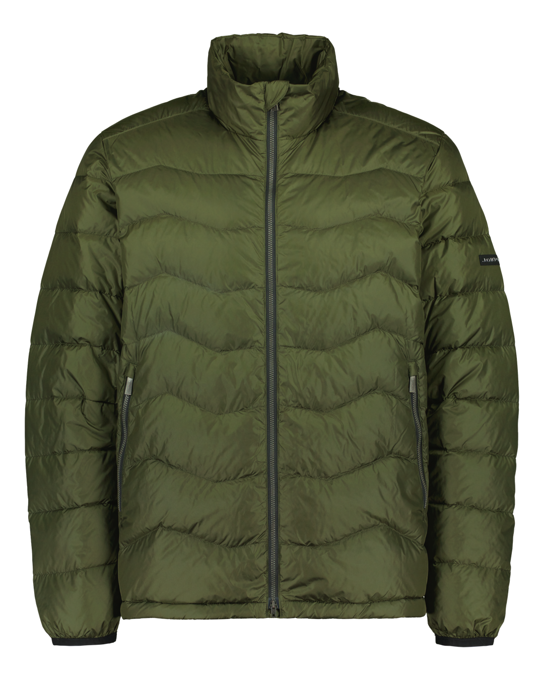 Hile Light Down Coat Moss Green