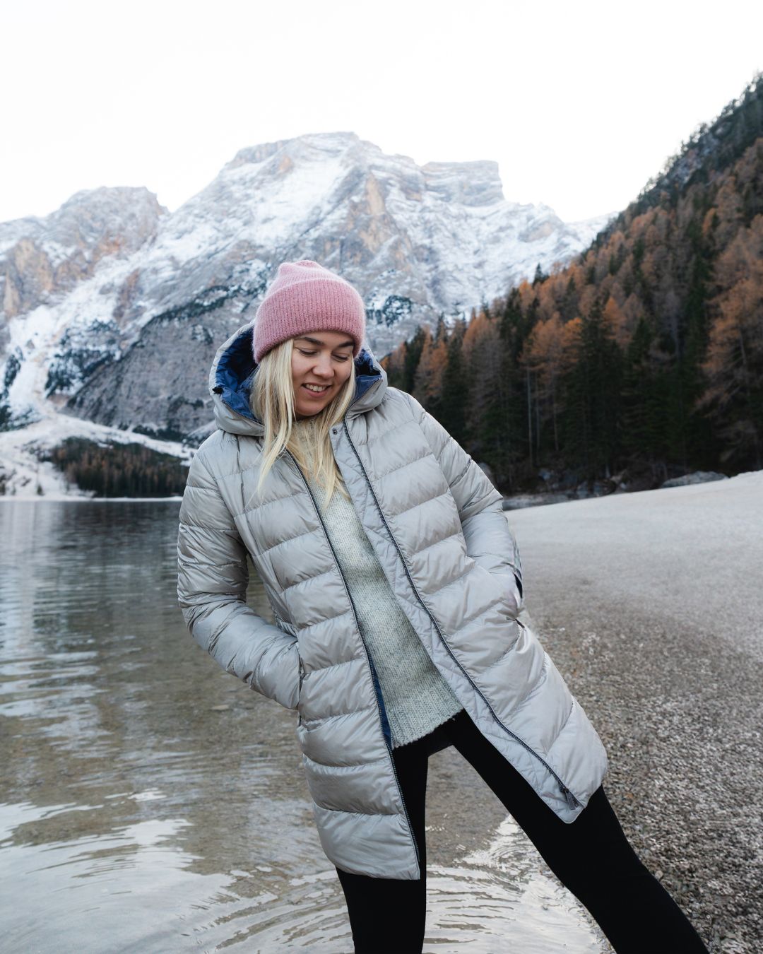 Ruut LTD Light Down Coat Champagne-Storm