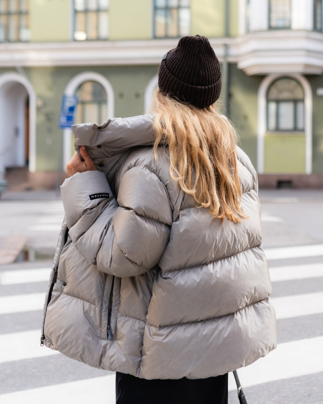 Hulda Down Coat Champagne