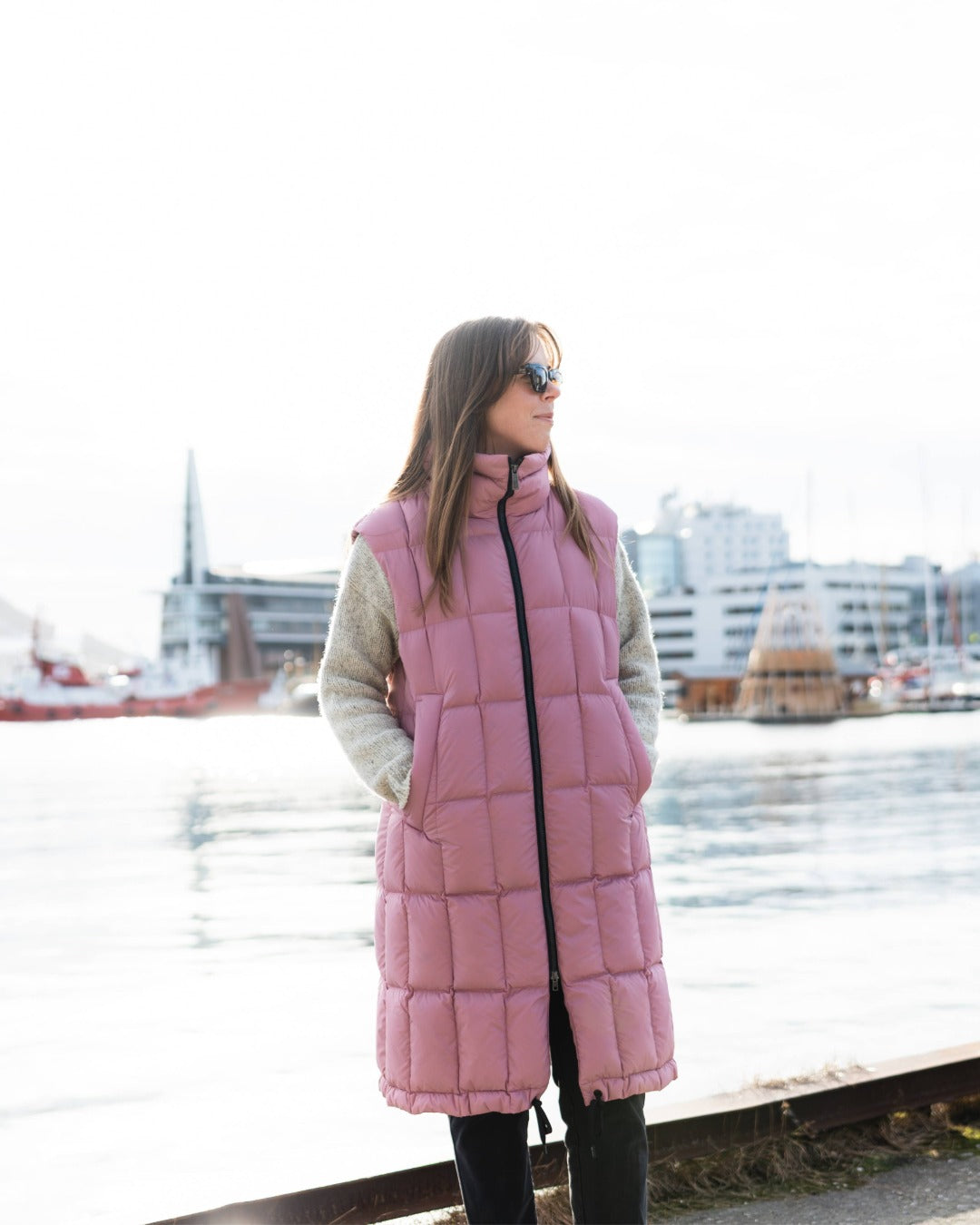 Suvanto Down Vest Mountain Flower