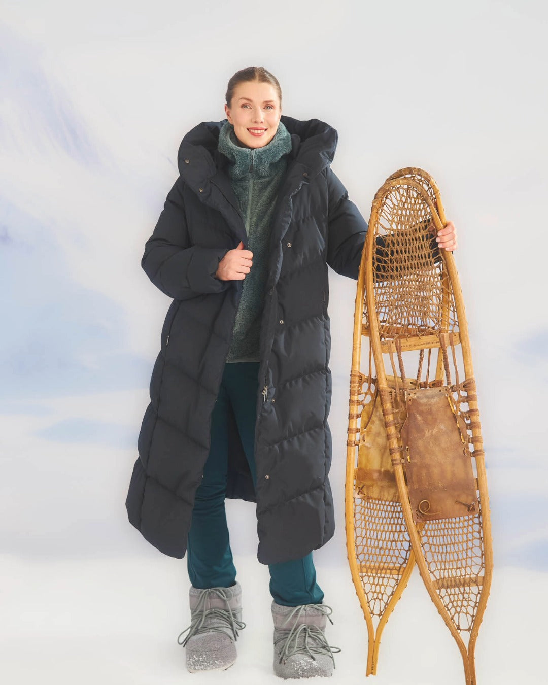 Aino Down Coat Black Onyx