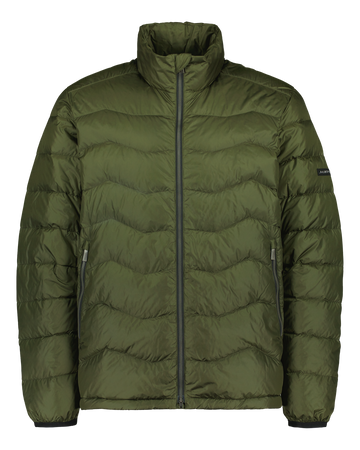 Hile Light Down Coat Moss Green