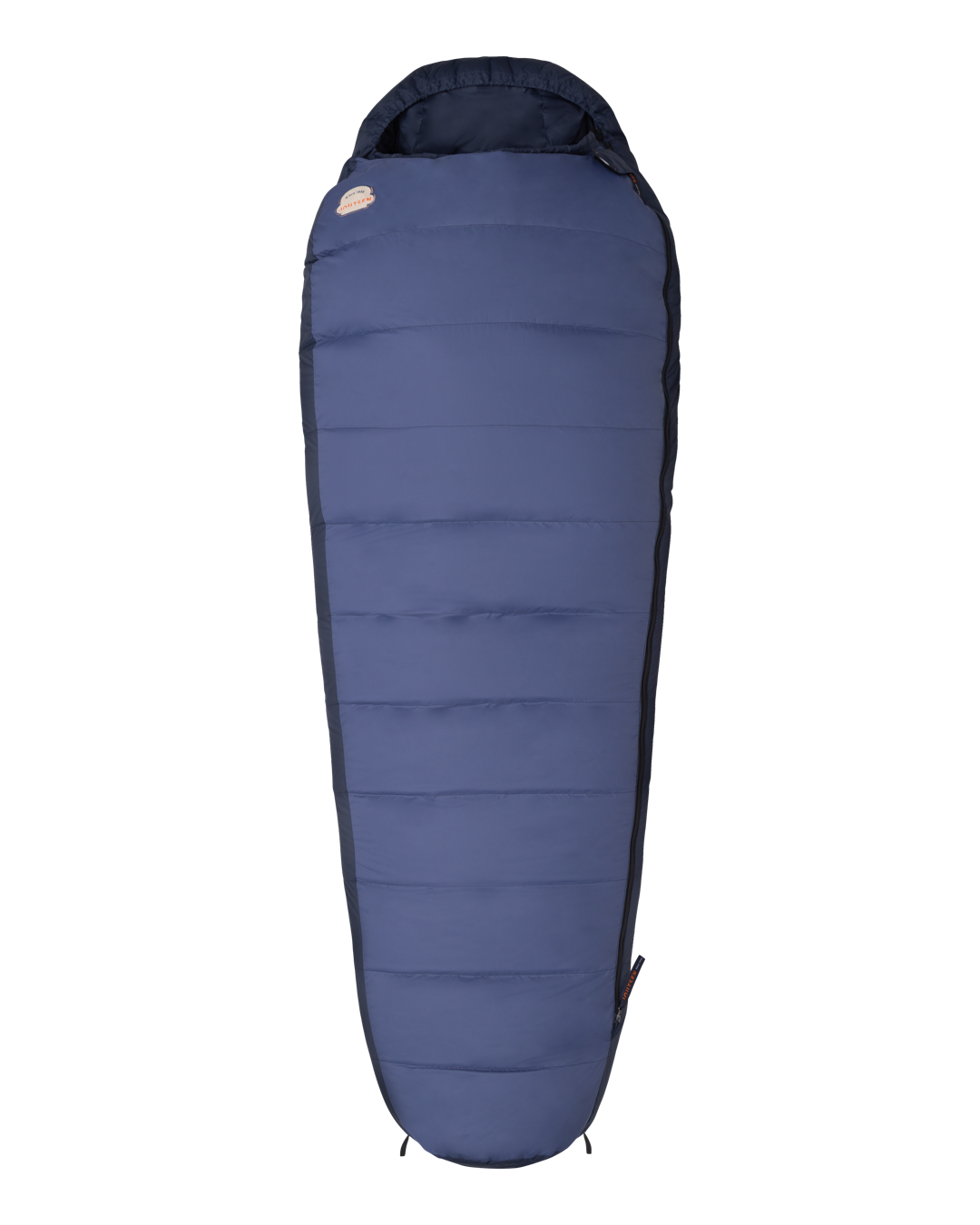 Blue sleeping bag 