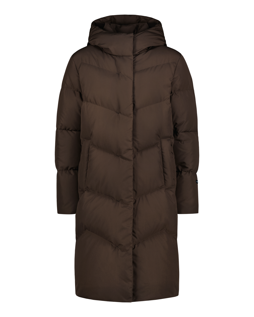 Reina Down Coat Chestnut