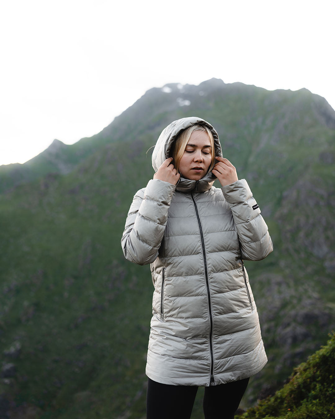 Ruut Light Down Coat Champagne | Joutsen