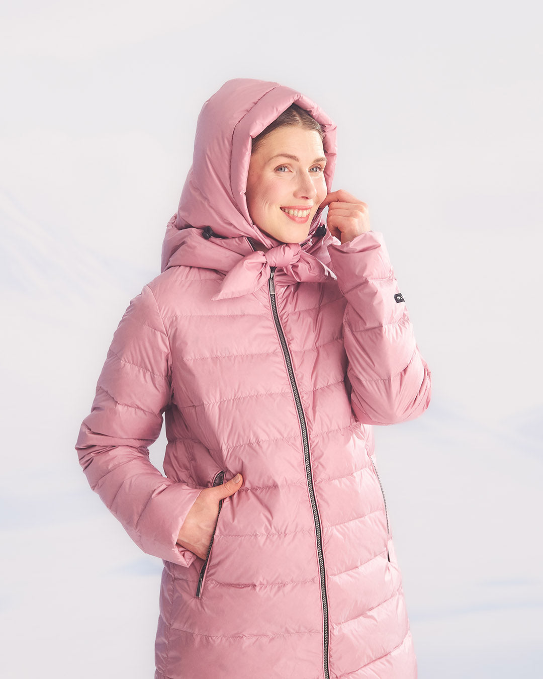 Ruut Light Down Coat Wildflower | Joutsen