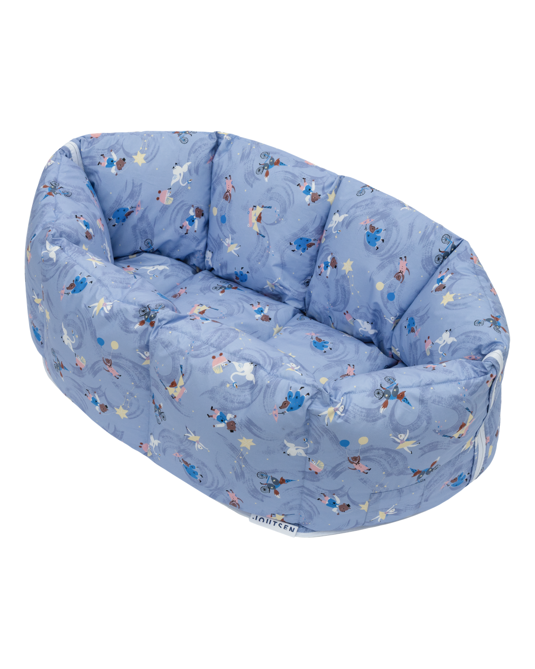 Untenmaille baby åkpåse dun