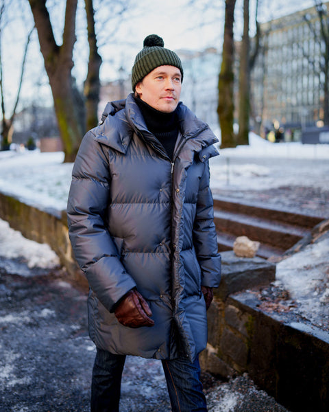 Koski Down Coat Volcanic Lava